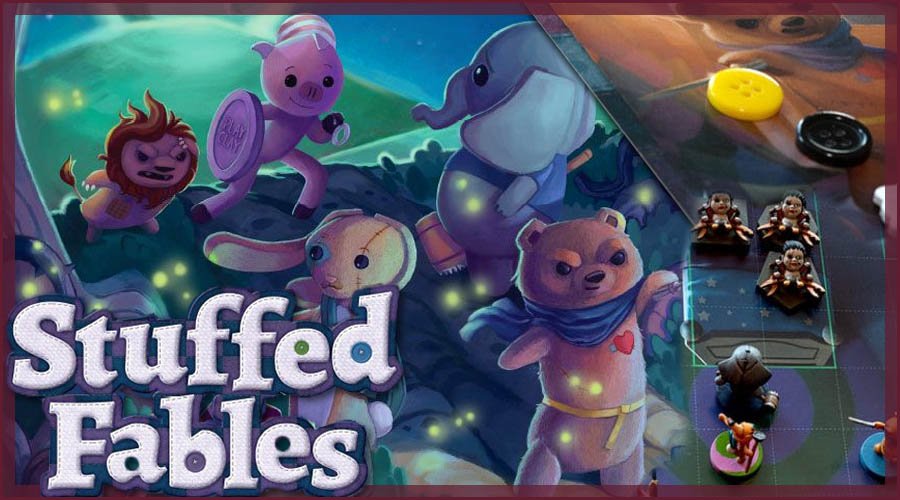 Review Stuffed Fables A fluffy board game with cute Heroes