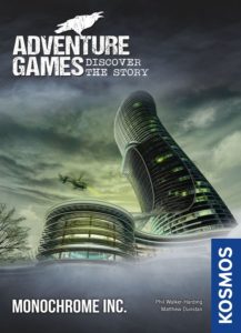 Adventure Games: The Monochrome Inc. Cover