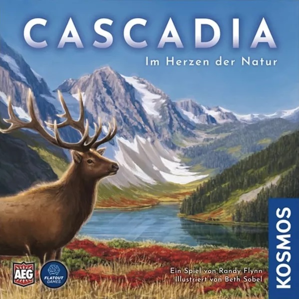 Cascadia Board Game Cover Cascadia Board Game Cover